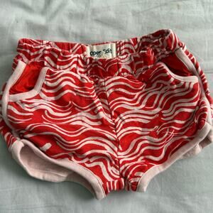 Open Edit Red Shorts Shorties 12 Months Baby Boy Girl